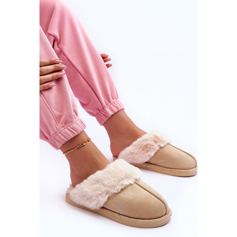 Step in style Hausschuhe Modell Pinky BO-609 Hellbeige – Treten Sie ein mit Stil 1