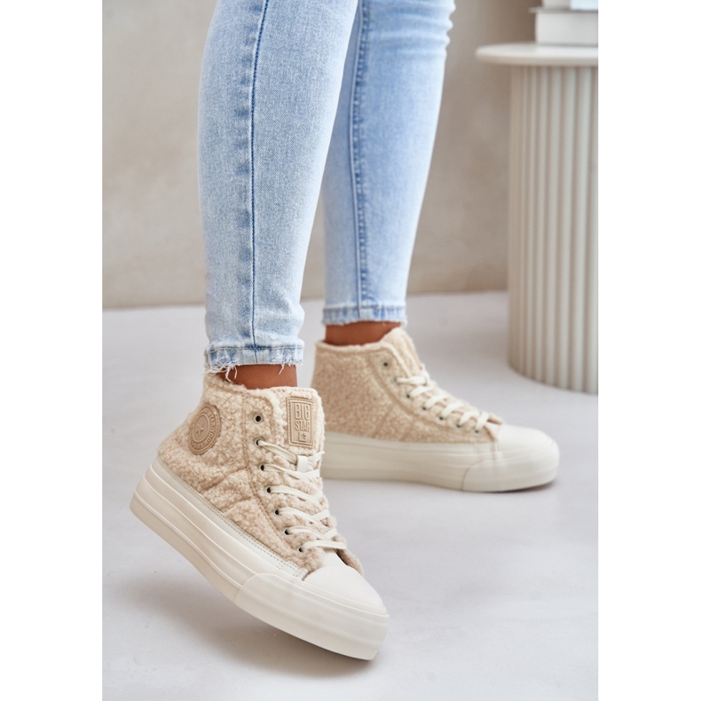 Step in style Sneakers Modell Big Star OO274A444 Beige – Treten Sie ein mit Stil 1