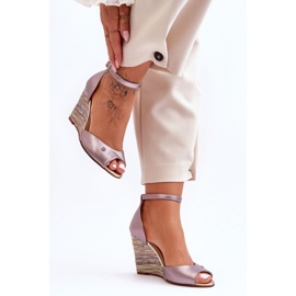 Step in style Sandalen Modell Laura Messi 2603/783 Silber – Treten Sie ein mit Stil grau 1