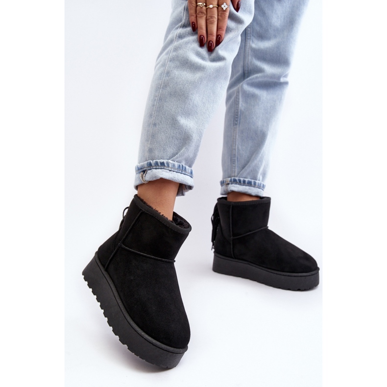 Step in style Schneestiefel Modell Lirico 20222-4A Schwarz – Treten Sie ein mit Stil 2