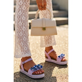 Step in style Sandalen Modell S.Barski HY056 Violett – Treten Sie ein mit Stil lila 1
