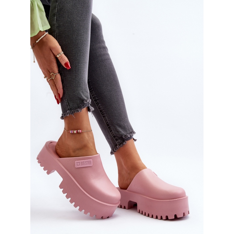 Step in style Sandalen-Flip-Flops Modell Big Star NN274020 Pink – Treten Sie ein mit Stil rosa 1