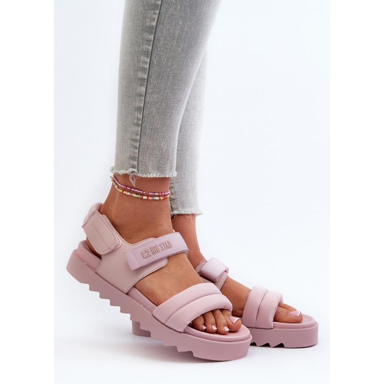 Step in style Sandalen Modell Big Star NN274753 Pink – Treten Sie ein mit Stil rosa 1