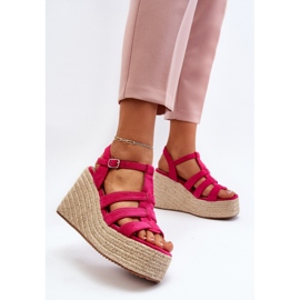 Step in style Sandalen Modell Gnosis H8-689 Fuchsia – Treten Sie mit Stil ein rosa 2