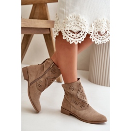 Step in style Stiefel Modell Irinette MAM65-106 Beige – Treten Sie ein mit Stil 1