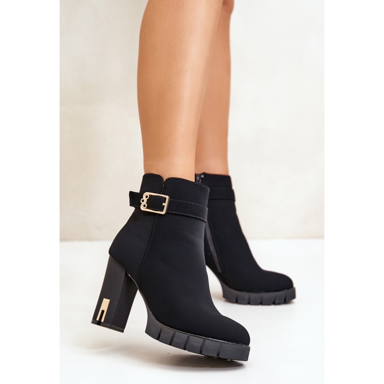 Step in style Stiefel Modell Taitra HB-258 Schwarz – Treten Sie mit Stil ein 1