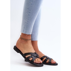 Step in style Sandalen-Flip-Flops Modell Rosalini 24SD97-7747 Schwarz – Treten Sie ein mit Stil 1