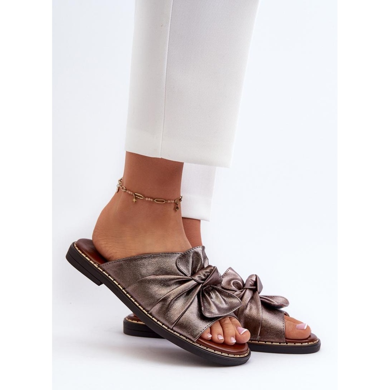 Step in style Sandalen-Flip-Flops Modell Nelvira RMR2266-8 Kupfer – Treten Sie ein mit Stil braun 1