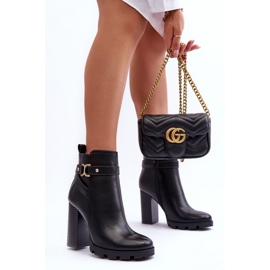 Step in style Stiefel Modell Liani F38 aus schwarzem Leder – Treten Sie ein mit Stil 1