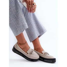 Step in style Mokassins Modell S.Barski LR618 Beige – Treten Sie ein mit Stil 2