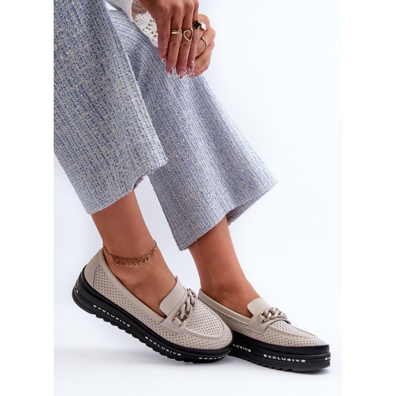 Step in style Mokassins Modell S.Barski LR618 Beige – Treten Sie ein mit Stil 2