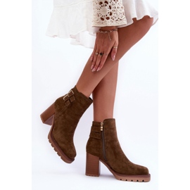 Step in style Stiefel Modell Makeline H8-526 Olive Wildleder – Treten Sie ein mit Stil grün 2