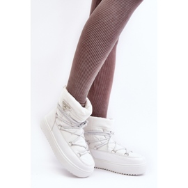 Step in style Schneestiefel Modell Fleure NB606 Weiß – Treten Sie mit Stil ein 1