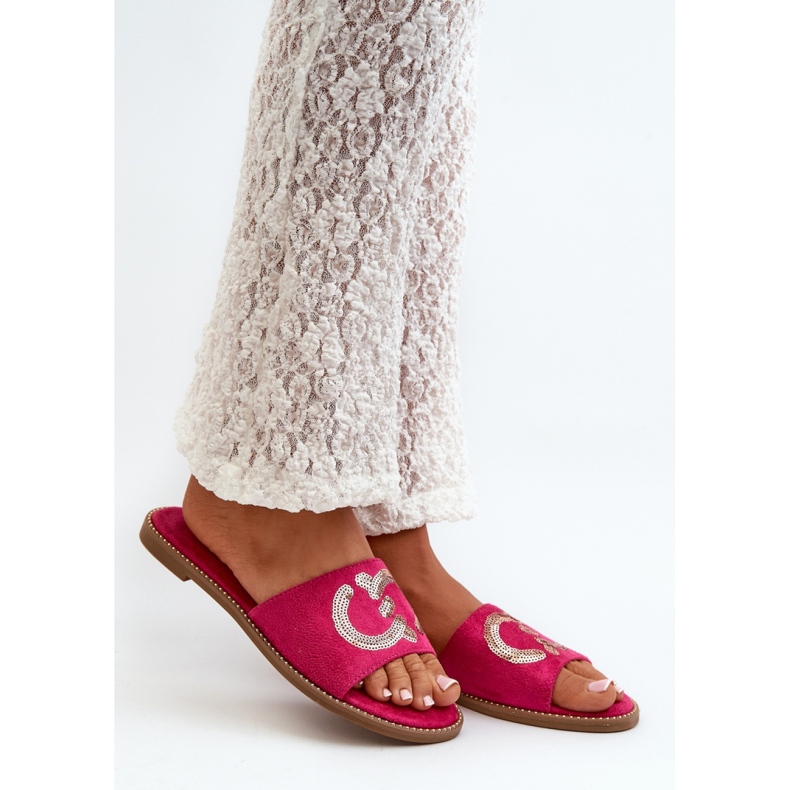 Step in style Sandalen-Flip-Flops Modell S.Barski KV27-052 Fuchsia – Treten Sie ein mit Stil rosa 1