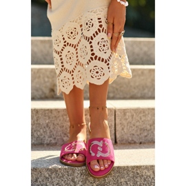 Step in style Sandalen-Flip-Flops Modell S.Barski KV27-052 Fuchsia – Treten Sie ein mit Stil rosa 2