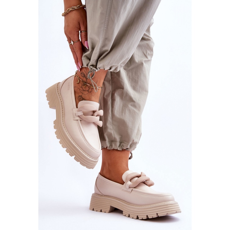 Step in style Mokassins Modell Big Star LL274581 Beige – Treten Sie ein mit Stil 1