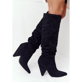 Step in style Stiefel Modell Lu Boo XW37355 Schwarzes Wildleder – Treten Sie ein mit Stil 2