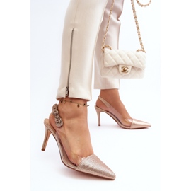 Step in style Modell Da MR1966-11 Champagner-Absätze – Treten Sie mit Stil ein beige 1