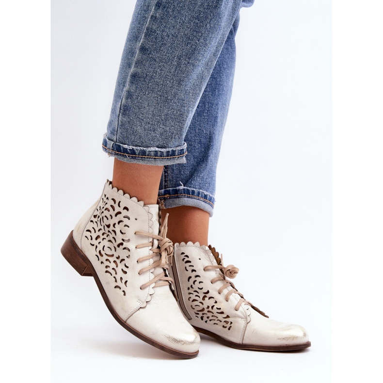 Step in style Stiefel Modell Zazoo 2871/004 Gold – Treten Sie ein mit Stil gelb 1