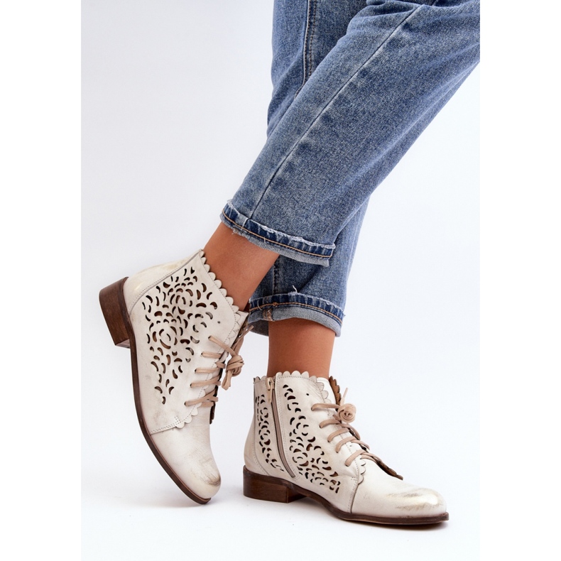 Step in style Stiefel Modell Zazoo 2871/004 Gold – Treten Sie ein mit Stil gelb 2