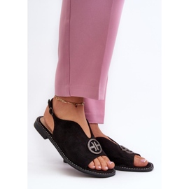 Step in style Sandalen Modell S.Barski KV27-059 Schwarz – Treten Sie ein mit Stil 1