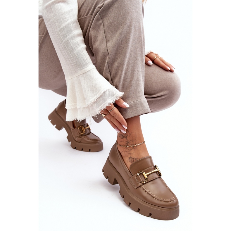 Step in style Schuhe Modell Peuria 2644-3 Khaki Leder – Treten Sie ein mit Stil beige 2