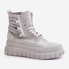 Step in style Sneakers Modell Zaidria EV-337 Grau – Treten Sie ein mit Stil 2