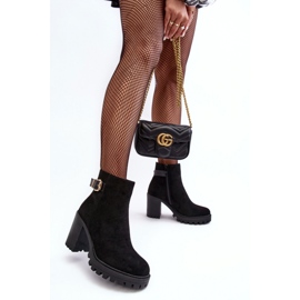 Step in style Stiefel Modell Menoria DA108P Schwarz – Treten Sie mit Stil ein 1