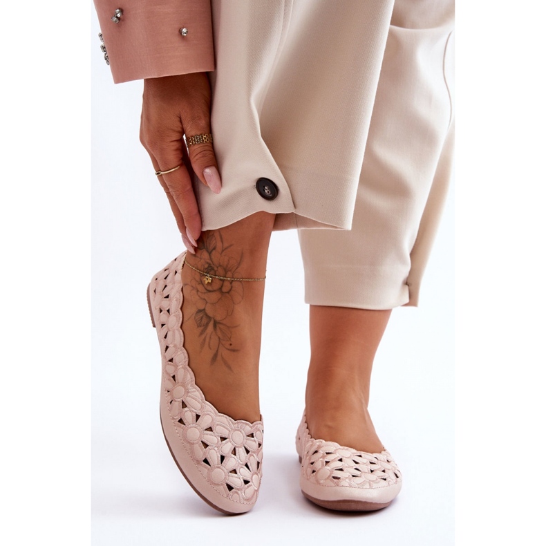 Step in style Ballerinas Modell Visionary 22BL26-4870 Pink – Treten Sie ein mit Stil rosa 1