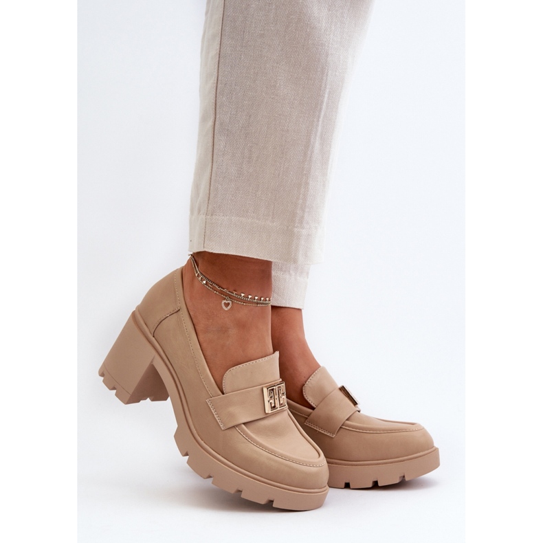 Step in style Schuhe Modell Ranunca RMR23108-2 Beige – Treten Sie ein mit Stil 1