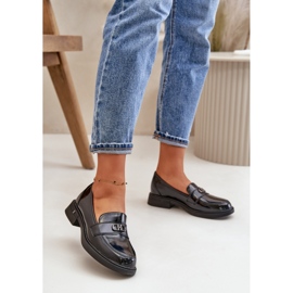 Step in style Mokassins Modell Vinceza 58409 Schwarz lackiert – Treten Sie ein mit Stil 1