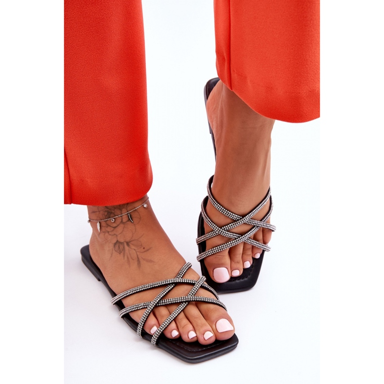 Step in style Sandale Flip-Flops Modell Leomi 5628-2 CLA-1 Schwarz – Treten Sie ein mit Stil 1