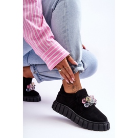 Step in style Sportschuhe Modell Desire NB615 aus schwarzem Wildleder – Treten Sie ein mit Stil 2