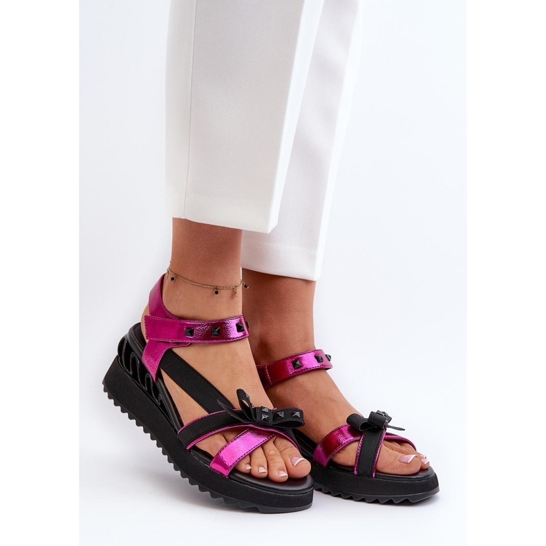 Step in style Sandalen Modell Da CR956 Fuchsia – Treten Sie mit Stil ein rosa 1