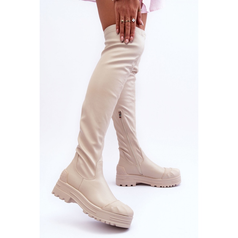 Step in style Stiefel Modell Dudesa 15863 Beige – Treten Sie ein mit Stil 2