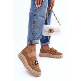 Step in style Schuhe Modell Lewski 3398 Dunkelbeige – Treten Sie ein mit Stil 1