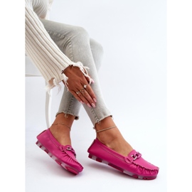 Step in style Mokassins Modell S.Barski LR339 Fuchsia – Treten Sie ein mit Stil rosa 1