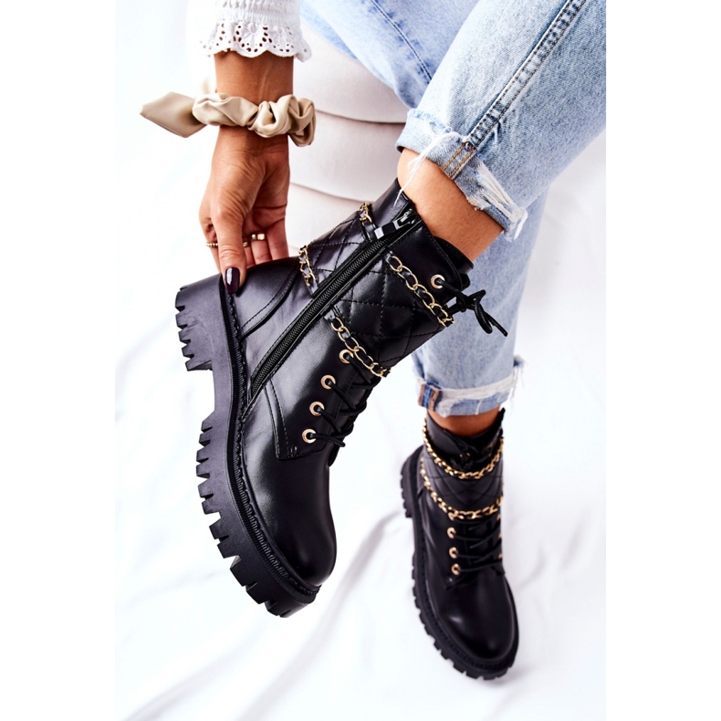 Step in style Arbeitsstiefel Modell Caleanor H21-71 Blk Black – Treten Sie ein mit Stil schwarz 2