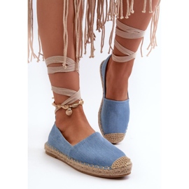 Step in style Espadrilles Modell Ismanne B-727 Blau – Treten Sie mit Stil ein 1