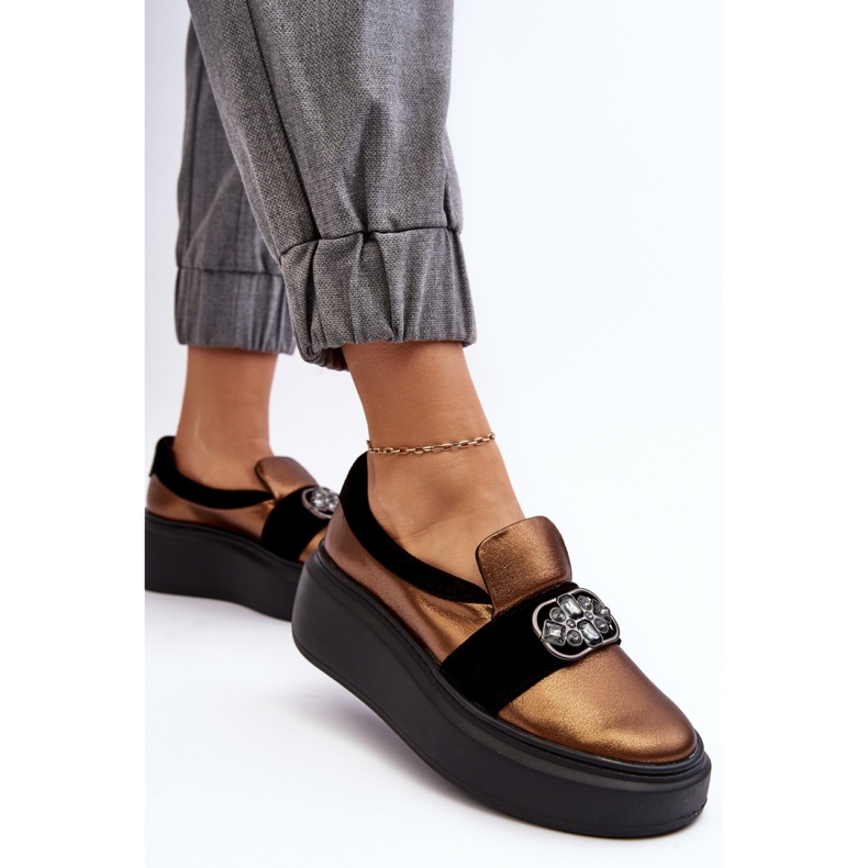 Step in style Schuhe Modell Laura Messi 2697/744-300 Gold – Treten Sie ein mit Stil gelb 2