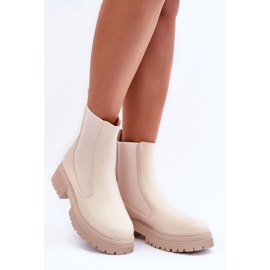 Step in style Chelsea-Stiefel Modell Isminna BM67 Beige – Treten Sie ein mit Stil 1