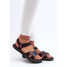 Step in style Sandalen Modell Zaxy JJ285011 Schwarz – Treten Sie ein mit Stil 1