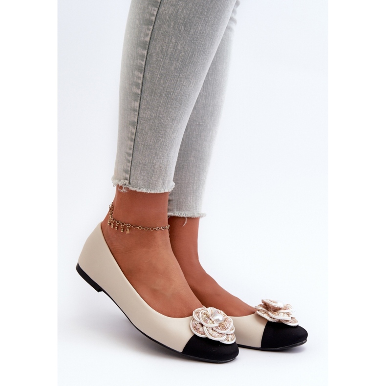 Step in style Ballerinas Modell Divinella T601P Beige – Treten Sie ein mit Stil 1