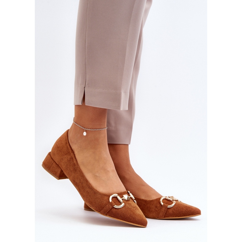 Step in style Ballerinas Modell Ethere 868-8 Camel – Treten Sie ein mit Stil braun 1