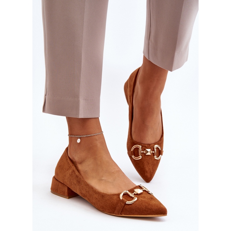 Step in style Ballerinas Modell Ethere 868-8 Camel – Treten Sie ein mit Stil braun 2