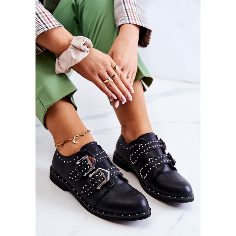 Step in style Schuhe Modell Lu Boo XW37311 Schwarzes Leder – Treten Sie ein mit Stil 1