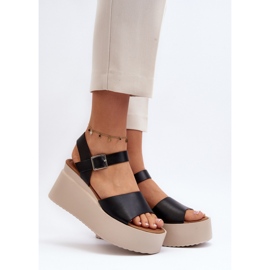 Step in style Sandalen Modell Geferia PS18 Schwarz – Treten Sie mit Stil ein 1