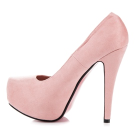 Yes Mile Stifte auf der Plattform rosa 1