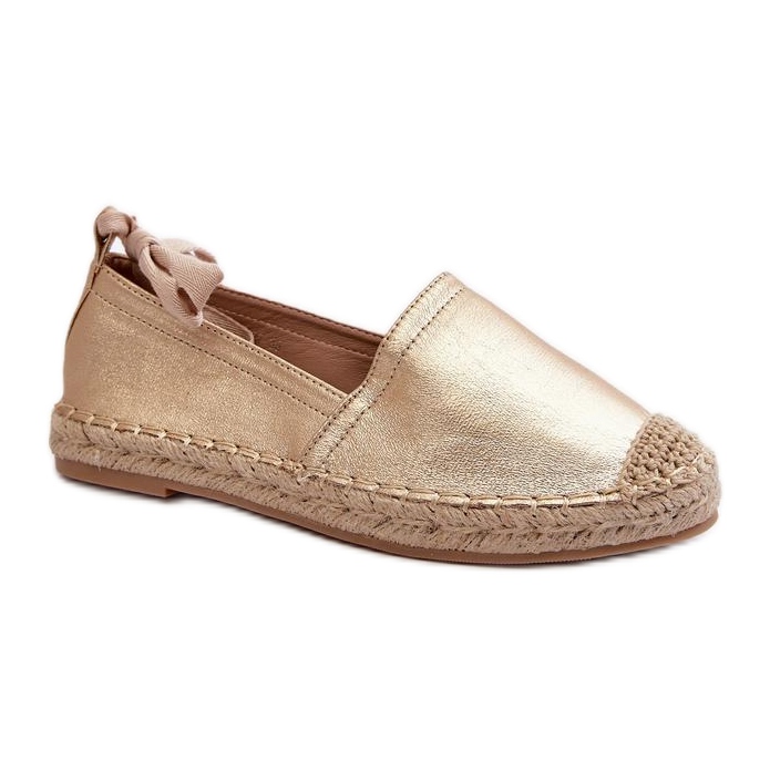 Step in style Espadrilles Modell Ismanne B-727 Gold – Treten Sie ein mit Stil gelb 2