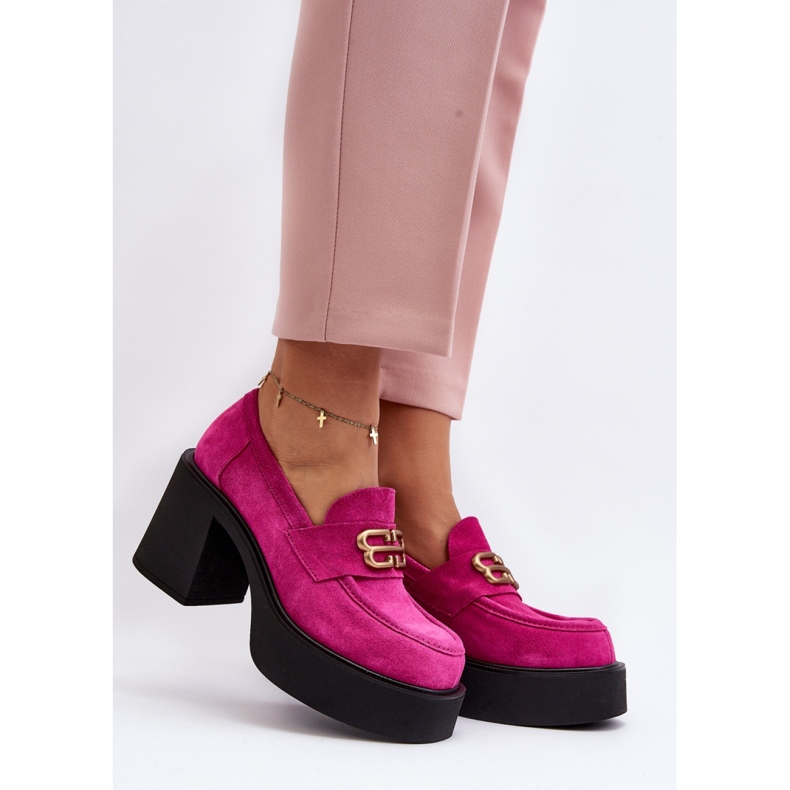 Step in style Schuhe Modell Zazoo 20170 Fuchsia Wildleder – Treten Sie ein mit Stil rosa 1